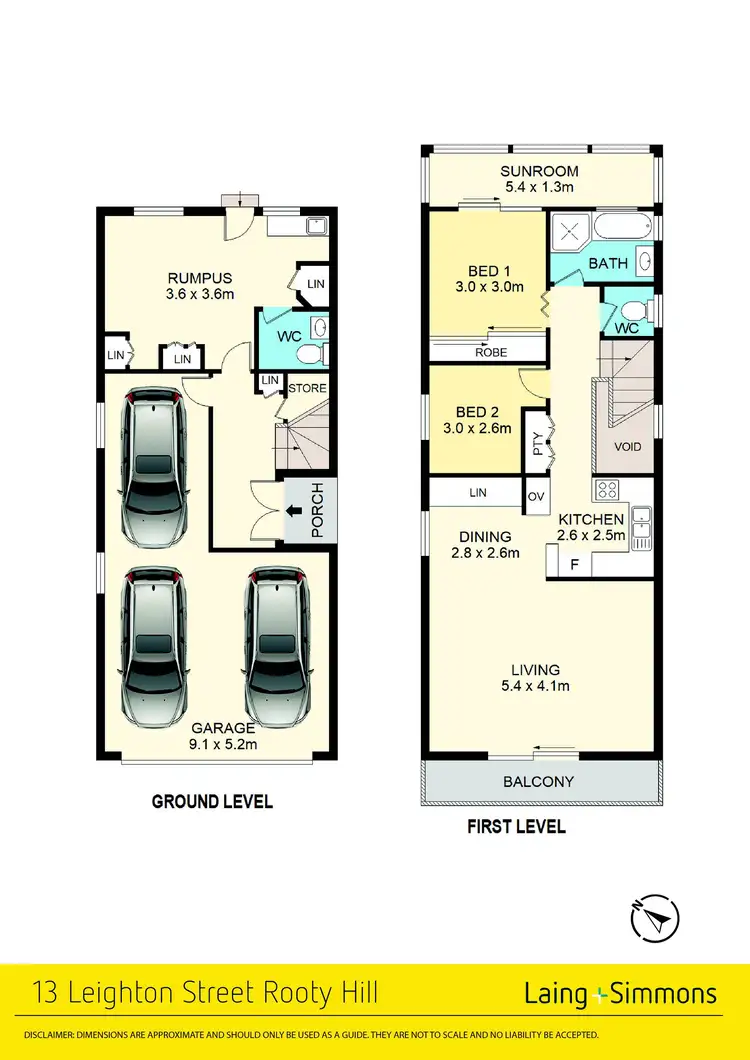 Floorplan of Homely house listing, 13 Leighton Street, Rooty Hill NSW 2766