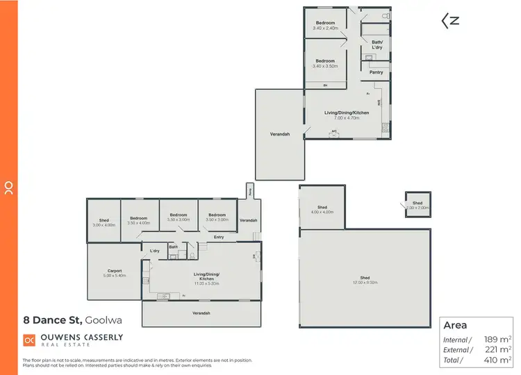 Floorplan of Homely house listing, 8 Dance Street, Goolwa SA 5214