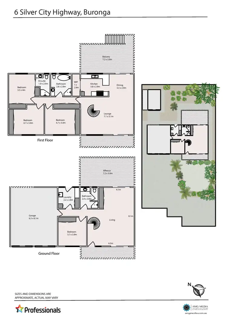 Floorplan of Homely house listing, 6 Silver City Highway, Buronga NSW 2739