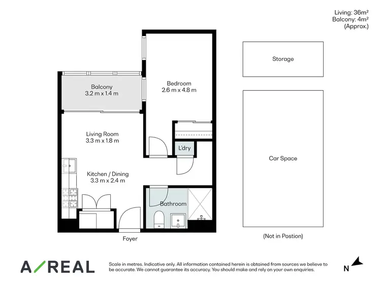 Floorplan of Homely apartment listing, 205F/50 Stanley Street, Collingwood VIC 3066