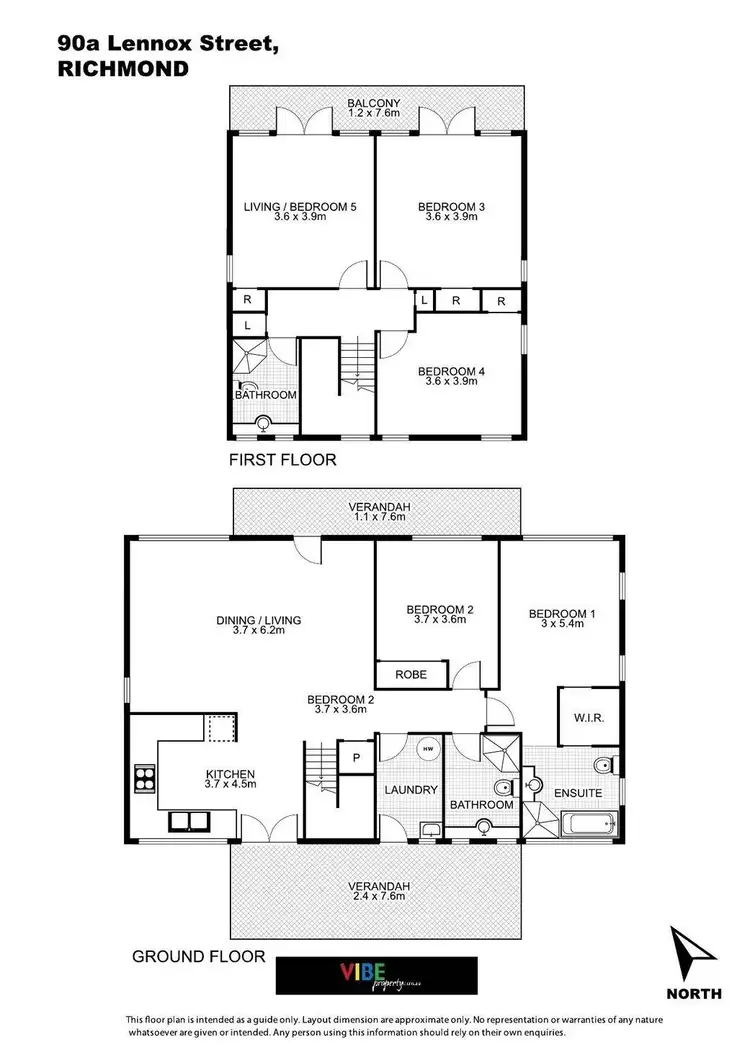 Floorplan of Homely house listing, 90a Lennox Street, Richmond NSW 2753