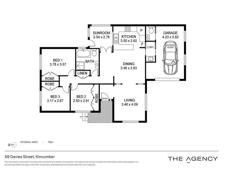 Floorplan of Homely house listing, 59 Davies Street, Kincumber NSW 2251