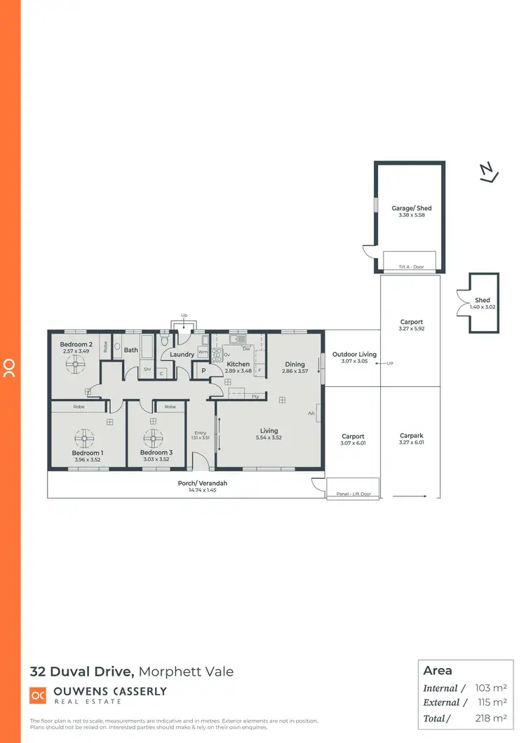 Floorplan of Homely house listing, 32 Duval Drive, Morphett Vale SA 5162