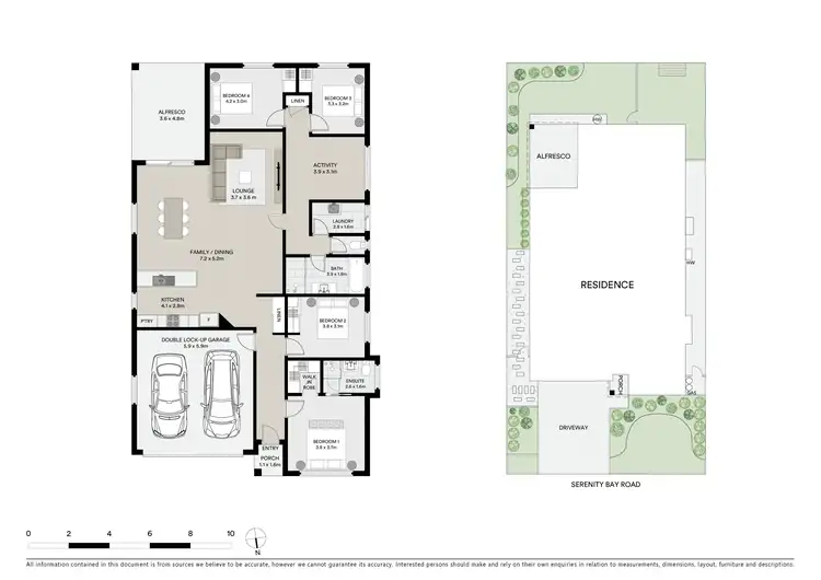 Floorplan of Homely house listing, 13 Serenity Bay Road, Emerald Beach NSW 2456