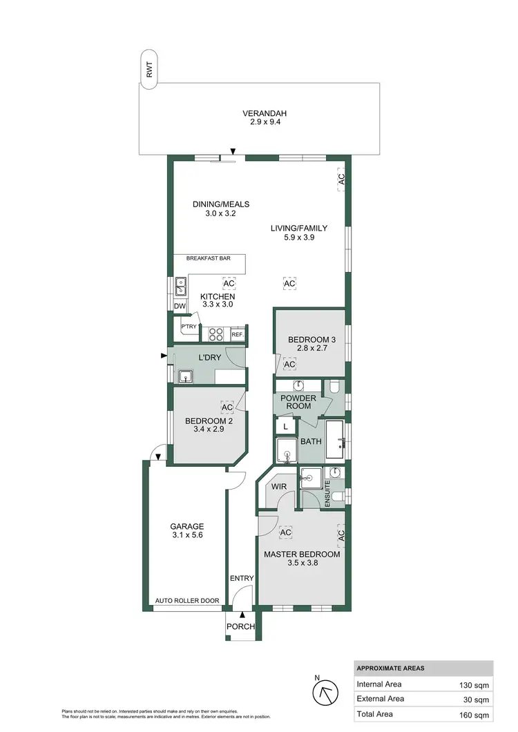 Floorplan of Homely house listing, 5/53 Kings Road, Salisbury Downs SA 5108