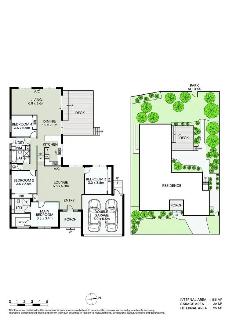 Floorplan of Homely house listing, 5 Mccubbin Terrace, Doncaster East VIC 3109