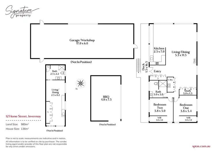 Floorplan of Homely house listing, 12 Home Street, Invermay TAS 7248