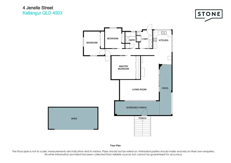 Floorplan of Homely house listing, 4 Jenelle Street, Kallangur QLD 4503