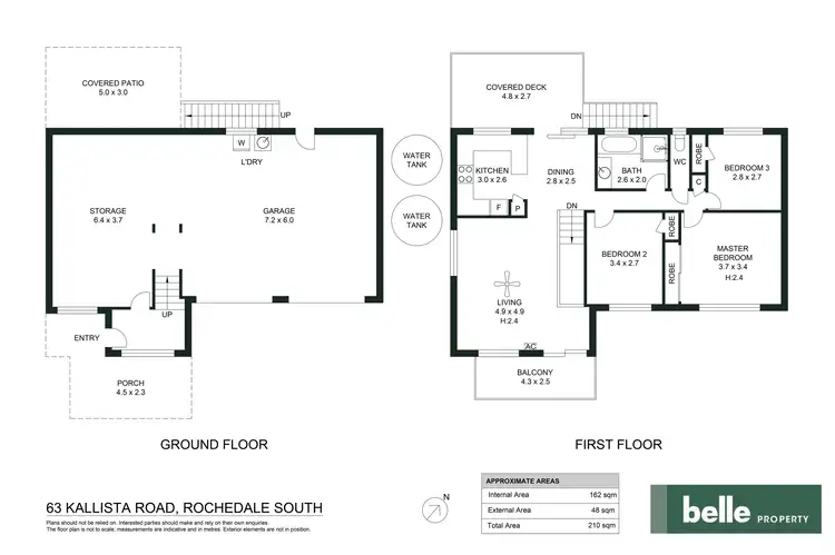 Floorplan of Homely house listing, 63 Kallista Road, Rochedale South QLD 4123