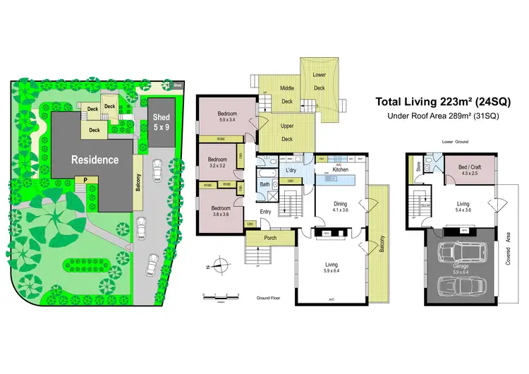 Floorplan of Homely house listing, 8-10 Odowds Road, Warragul VIC 3820