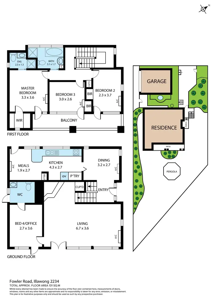 Floorplan of Homely house listing, 7 Fowler Road, Illawong NSW 2234