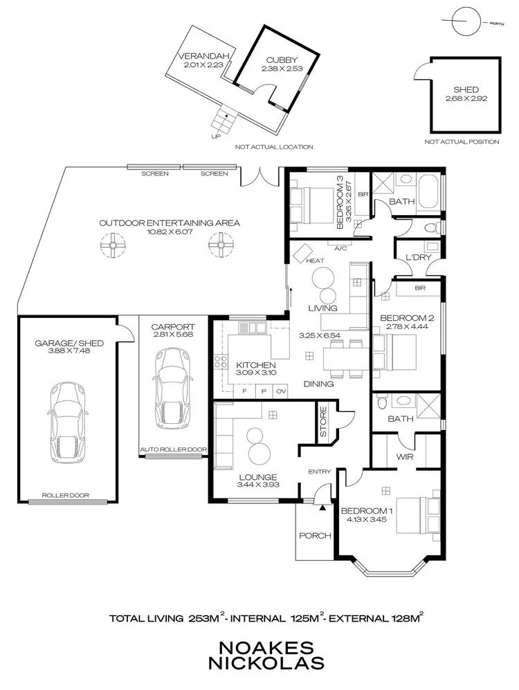 Floorplan of Homely house listing, 8 Delilah Close, Old Reynella SA 5161