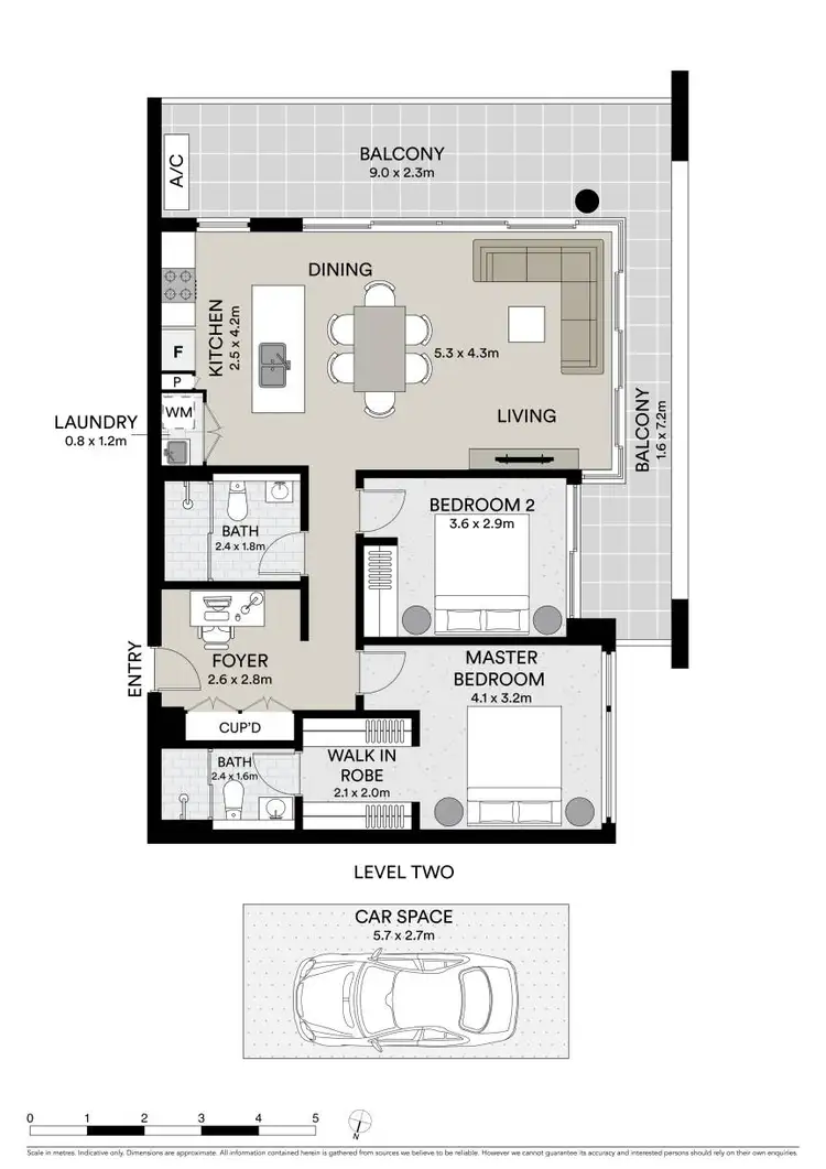 Floorplan of Homely apartment listing, 403/9 Edwin Street, Mortlake NSW 2137