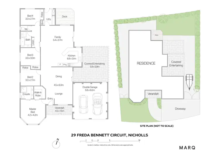 Floorplan of Homely house listing, 29 Freda  Bennett Circuit, Nicholls ACT 2913