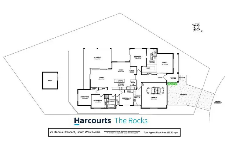 Floorplan of Homely house listing, 29 Dennis Crescent, South West Rocks NSW 2431