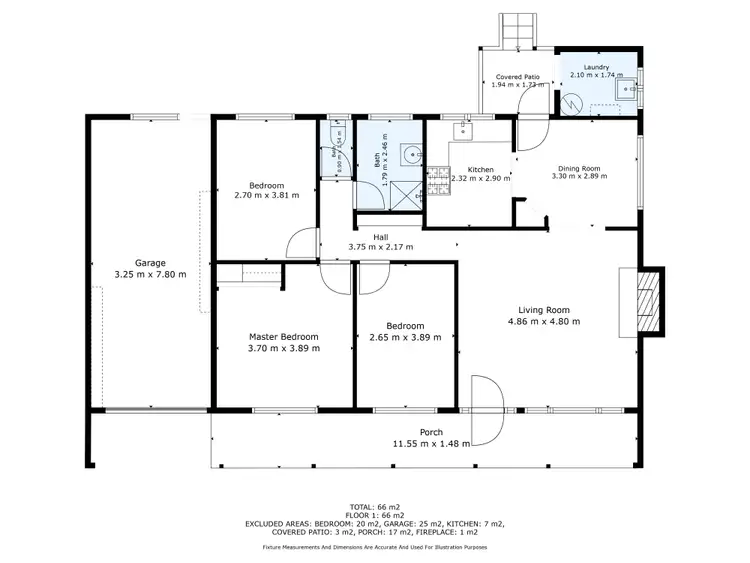 Floorplan of Homely house listing, 28 Fourth Ridge, Smiths Lake NSW 2428