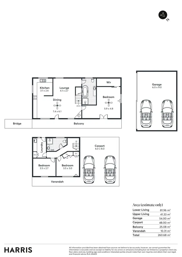 Floorplan of Homely house listing, 545 Mount Barker Road, Bridgewater SA 5155