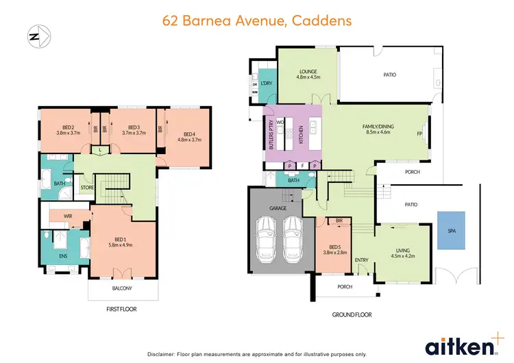 Floorplan of Homely house listing, 62 Barnea Avenue, Caddens NSW 2747