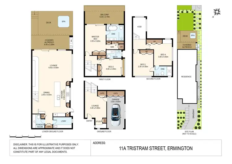 Floorplan of Homely house listing, 11a Tristram Street, Ermington NSW 2115