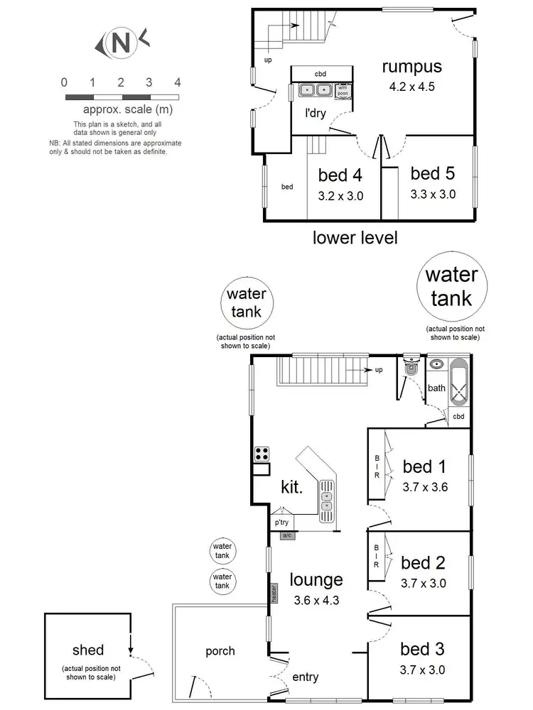 Floorplan of Homely house listing, 20 Blair Road, Belgrave VIC 3160