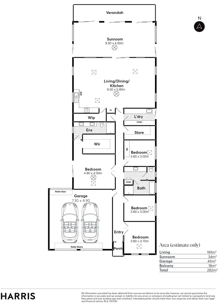 Floorplan of Homely house listing, 44 Blanche Parade, Hindmarsh Island SA 5214