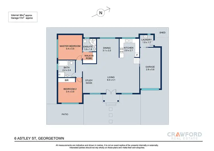 Floorplan of Homely house listing, 6 Astley Street, Georgetown NSW 2298