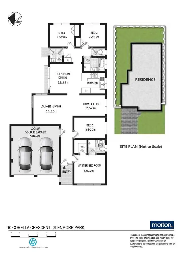 Floorplan of Homely house listing, 10 Corella Crescent, Glenmore Park NSW 2745