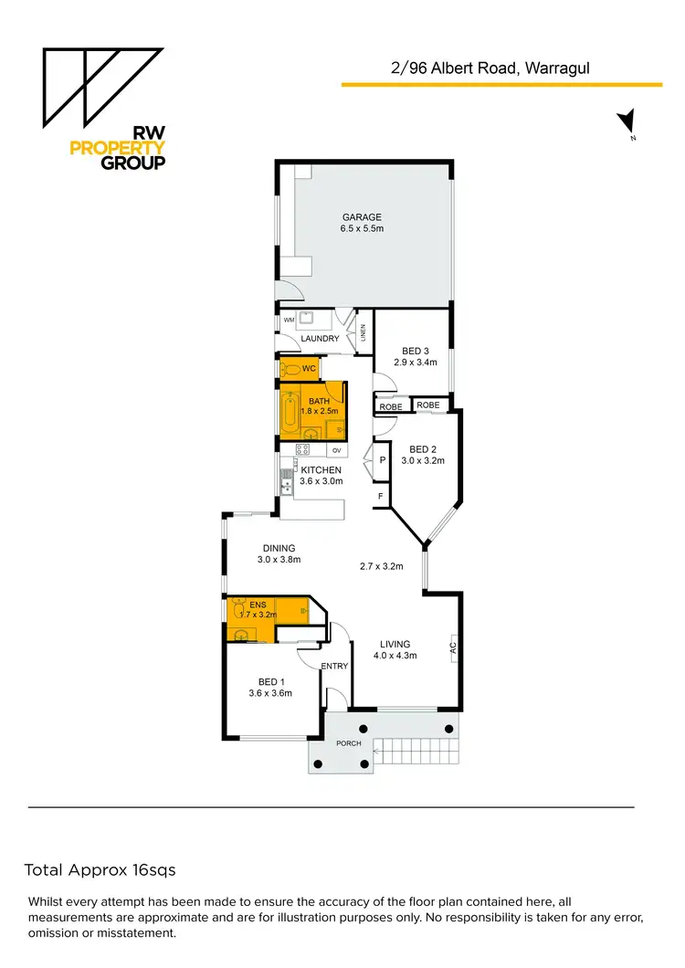 Floorplan of Homely unit listing, 2/96 Albert Street, Warragul VIC 3820