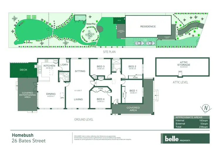 Floorplan of Homely house listing, 26 Bates Street, Homebush NSW 2140