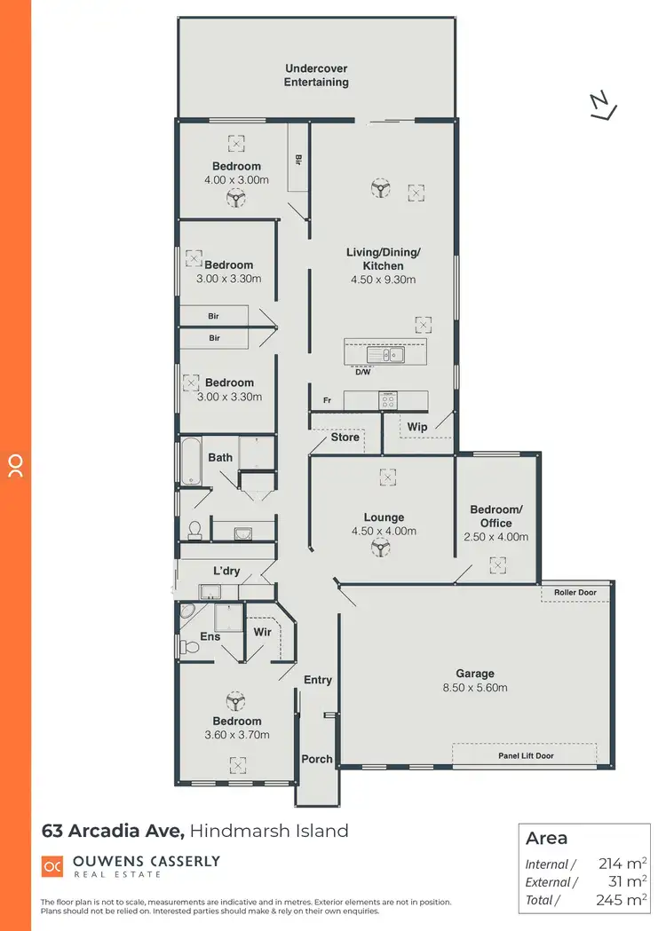 Floorplan of Homely house listing, 63 Arcadia Avenue, Hindmarsh Island SA 5214