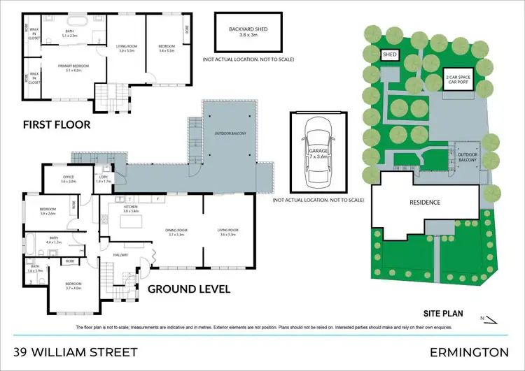 Floorplan of Homely house listing, 39 William Street, Ermington NSW 2115