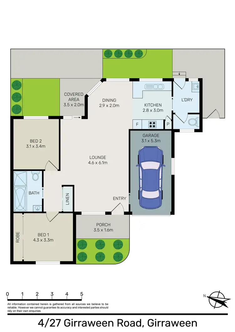 Floorplan of Homely villa listing, 4/27 Girraween Road, Girraween NSW 2145