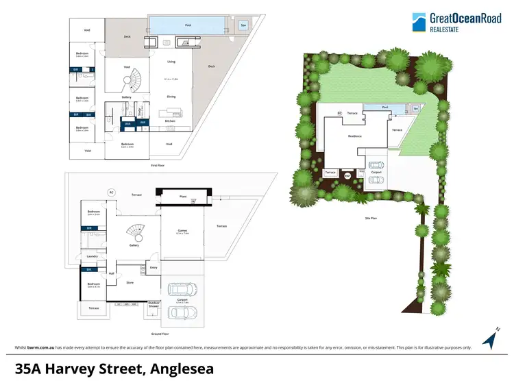Floorplan of Homely house listing, 35A Harvey Street, Anglesea VIC 3230