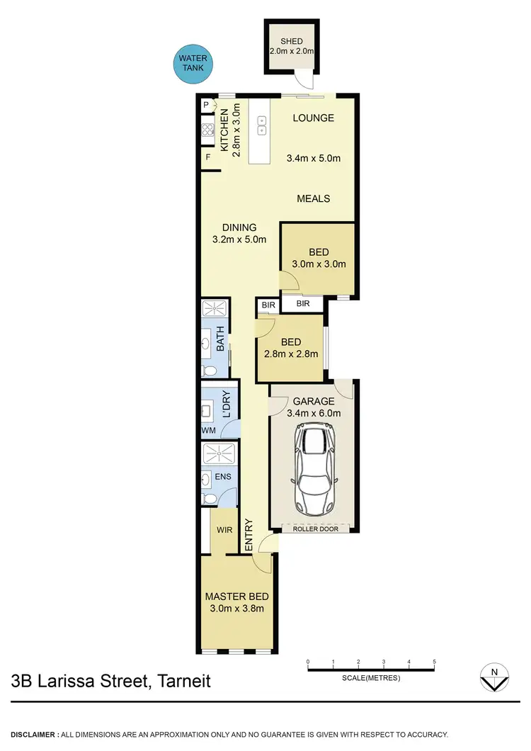 Floorplan of Homely unit listing, 3B Larissa Street, Tarneit VIC 3029