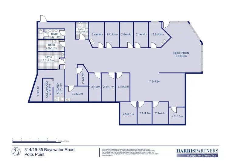 Floorplan of Homely unit listing, 19-35 Bayswater Road, Potts Point NSW 2011
