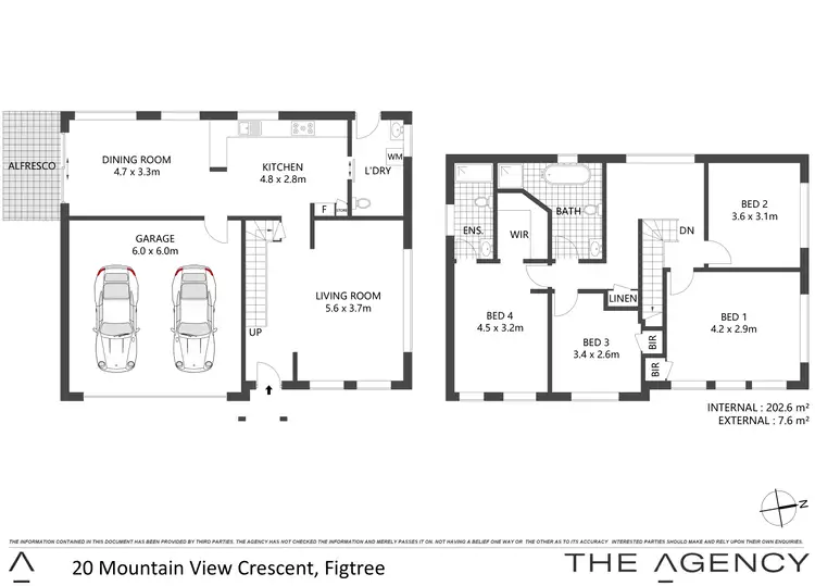 Floorplan of Homely house listing, 20 Mountain View Crescent, Figtree NSW 2525