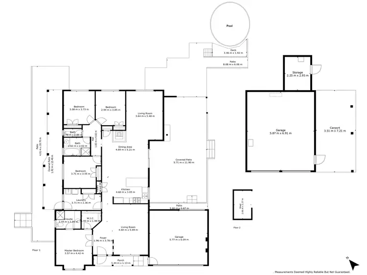 Floorplan of Homely house listing, 33 Elvin Drive, Kinglake VIC 3763