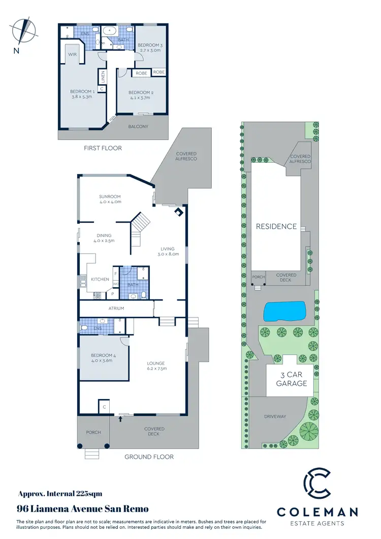 Floorplan of Homely house listing, 96 Liamena Avenue, San Remo NSW 2262