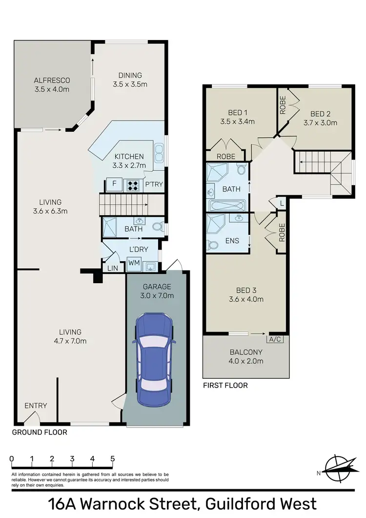 Floorplan of Homely house listing, 16a Warnock Street, Guildford NSW 2161