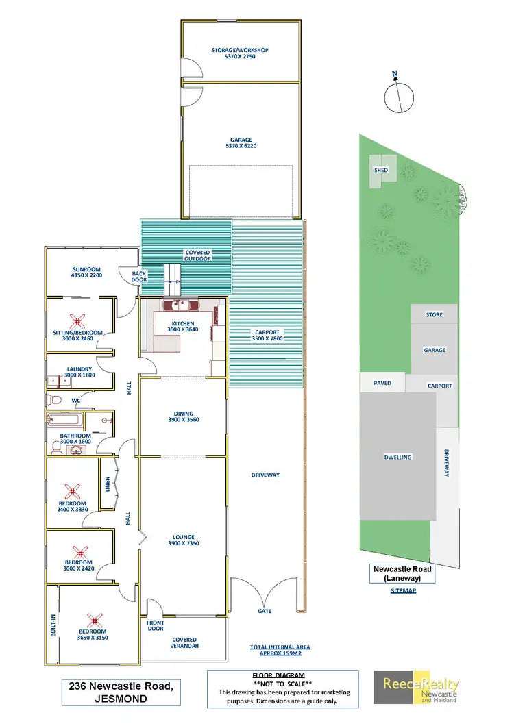 Floorplan of Homely house listing, 236 Newcastle Road, Jesmond NSW 2299
