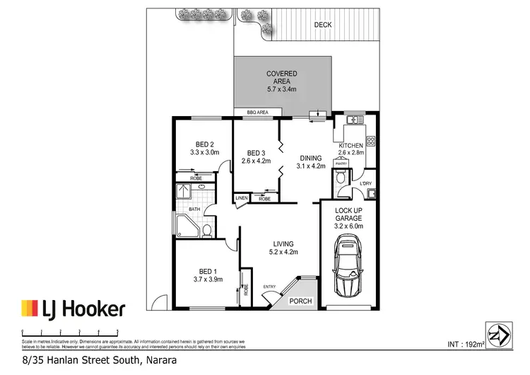Floorplan of Homely villa listing, 8/35A Hanlan Street, Narara NSW 2250