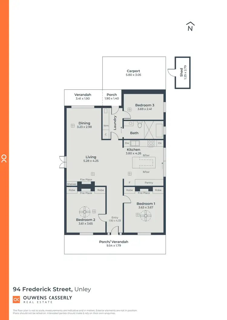 Floorplan of Homely house listing, 94 Frederick Street, Unley SA 5061