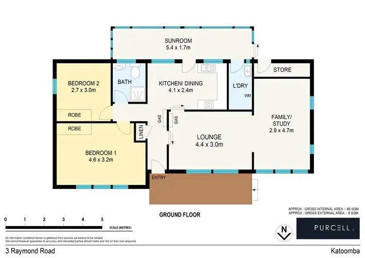 Floorplan of Homely house listing, 3 Raymond Road, Katoomba NSW 2780