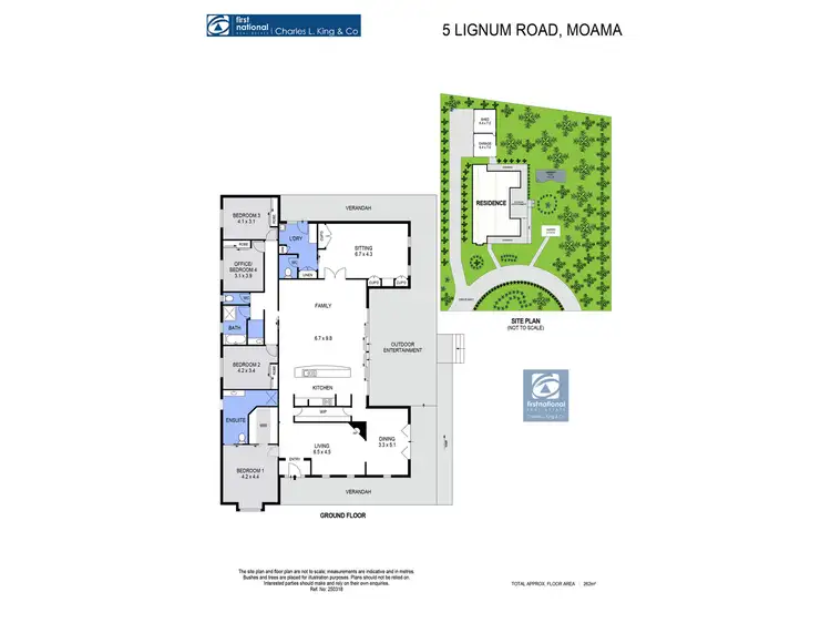 Floorplan of Homely house listing, 5 Lignum Road, Moama NSW 2731