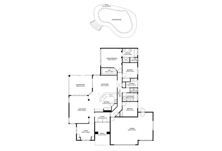 Floorplan of Homely house listing, 1 Hanah Close, Mount Sheridan QLD 4868