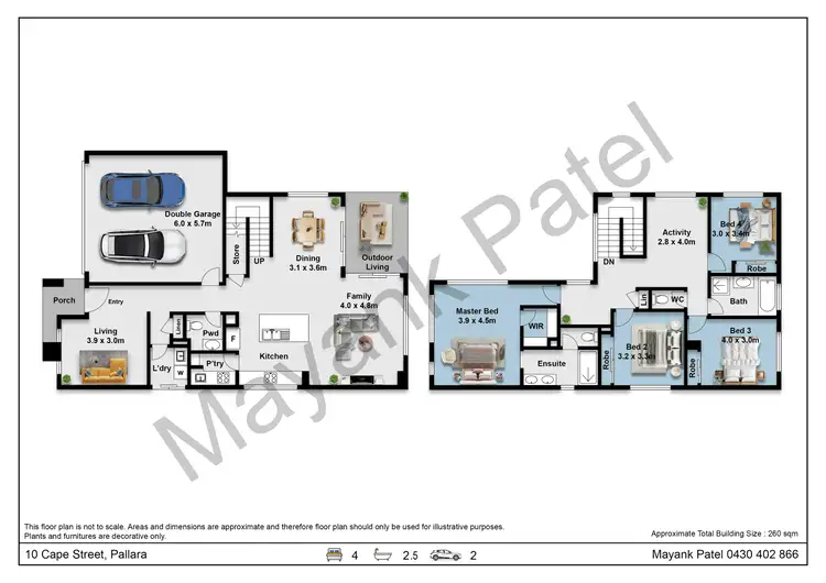 Floorplan of Homely house listing, 10 Cape Street, Pallara QLD 4110