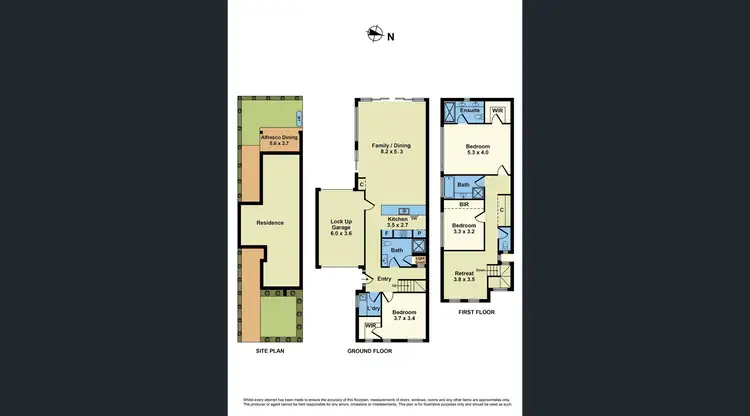 Floorplan of Homely townhouse listing, 21 Hammond Street, Altona VIC 3018