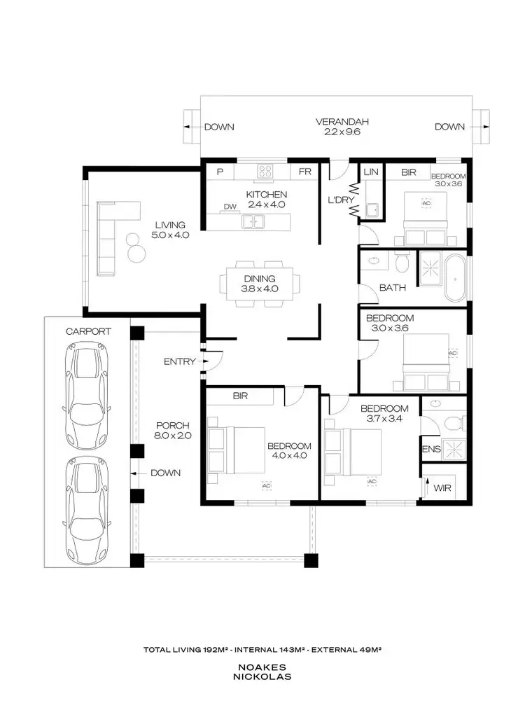 Floorplan of Homely house listing, 63 Cuthero Terrace, Kensington Gardens SA 5068