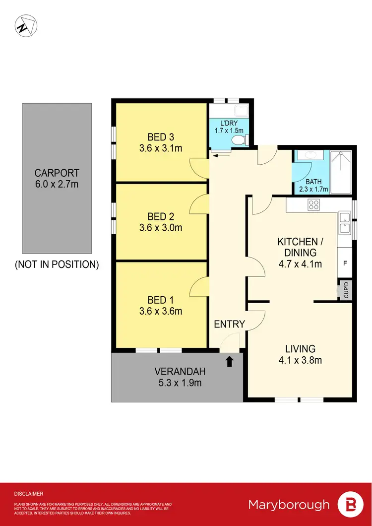 Floorplan of Homely house listing, 21 Homebush Road, Avoca VIC 3467