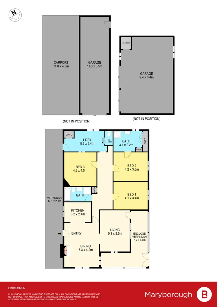 Floorplan of Homely house listing, 4 Dehnerts Road, Daisy Hill VIC 3465
